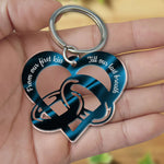 Porte-clés coeur personnalisé