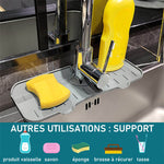 Tampon d'absorption de robinet en silicone