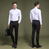 Pantalon Classique à Haute Extensibilité pour Hommes