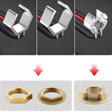 Clé de salle de bain multifonctionnelle à grande ouverture