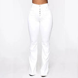 Ciaovie ™ Jean Délavé à Taille Haute pour Femmes - ciaovie
