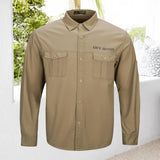 Chemise Cargo En Coton Pour Hommes