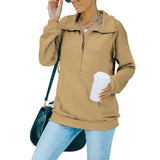 Sweat-shirt sans capuche pour femme