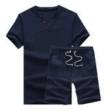 Ensemble de t-shirts en lin décontractés et amples