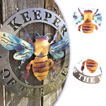 L'art en métal des abeilles