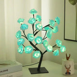 Lampe de Table Fleur de Rose Arbre