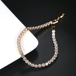 Bracelet de Moissanite Etincelant