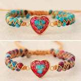 Bracelet Jaspe Cœur Passionné