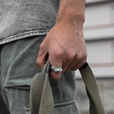 Bague ouverte Pixiu pour homme