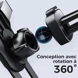 Support de Téléphone en Métal pour Voiture