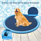Tapis de bain pliant pour animaux de compagnie