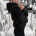 Veste En Peluche à Capuche