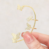 Boucles d'oreilles Butterfly Garden Crescent