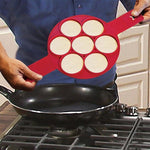 Anneau de moule à crêpes en silicone antiadhésif