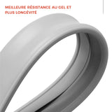 Butée de bande d'étanchéité de bas de porte