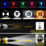 Phares LED tête de mort