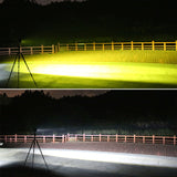 Gousses de Lumière de Travail Stroboscopique à Lumière Blanche Ambre de 5 in