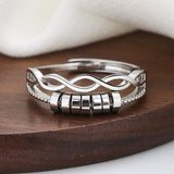Éloignez Votre Anxiété Infinity Fidget Ring