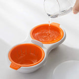 Cuiseur d'oeufs portable pour micro-ondes