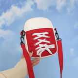 Sac à Bandoulière en Toile à Empiècements