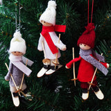 Pendentif Ski Non Tissé