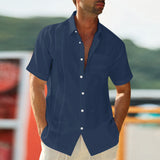 Chemise à boutonnage simple avec poches