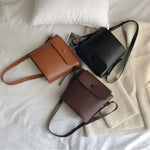 Sac en Forme de Seau en PU - ciaovie