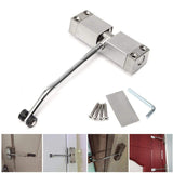 Ferme-porte automatique à ressort monté