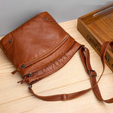 Sac en cuir à plusieurs compartiments