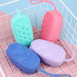 Brosse de bain moussante conviviale