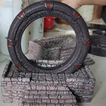 Ornement créatif en résine lumineuse Stargate
