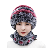 Chapeau en Fourrure de Lapin Rex