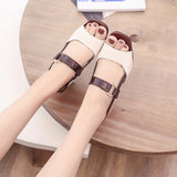 Sandales à talons hauts avec boucle de poisson pour femmes