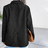 Blazer polyvalent en velours côtelé