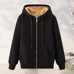 Veste Polaire Zippée à Capuche