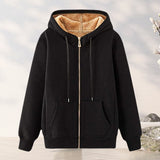Veste Polaire Zippée à Capuche