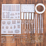 Ensemble de Boucles d'Oreilles en Cristal Bricolage