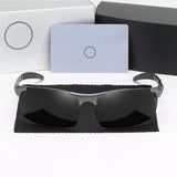 Lunettes de soleil photochromiques pour hommes avec verre polarisé