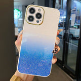 Étui de Téléphone Dégradé de Paillettes