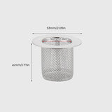 Crépine de Siphon de Sol en Acier Inoxydable