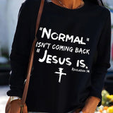 Sweat femme col rond printemps