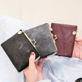 Mini porte-monnaie carré à la mode pour dames