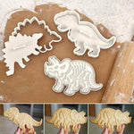 Moules à Biscuits Dinosaures (kit de 3 pièces)