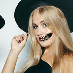 autocollants de tatouage de fête d'horreur d'Halloween
