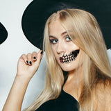 autocollants de tatouage de fête d'horreur d'Halloween