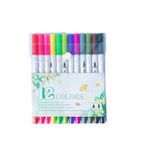 Set de crayons aquarelle double face