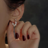 Boucles d'oreilles élégantes en perles