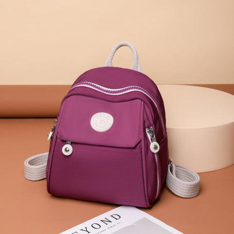 Sac à Dos en Nylon Imperméable Décontracté de Grande Capacité