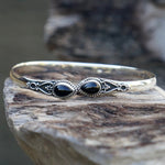Bracelet Onyx Vert Incrusté