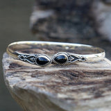 Bracelet Onyx Vert Incrusté